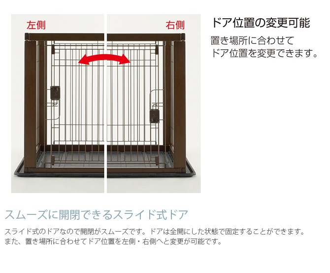 Richell リッチェル 木製スライドペットサークル レギュラー | 商品