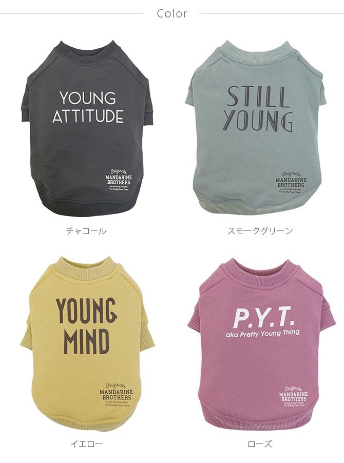 MANDARINE BROTHERS ޥ֥饶 MB YOUNG SWEAT MB󥰥å XSSMMD   ɥå å  ȥ졼ʡ ä ץ ˥å 󥺥饤  