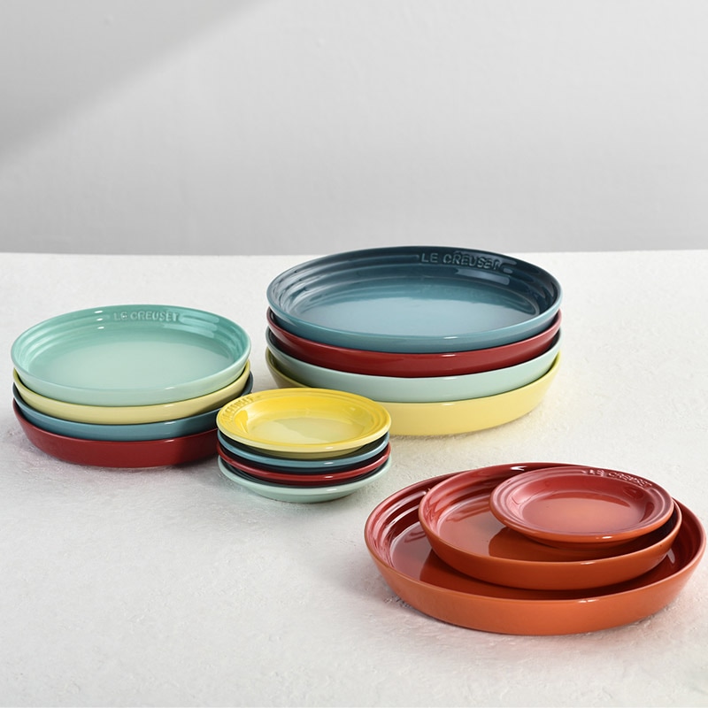 Le Creuset ル・クルーゼ ミニプレート 5枚入り レインボー mnr-0303 |  商品種別,雑貨,キッチン雑貨,食器・カトラリー・調理器具,食器・カトラリー | uminecco（ウミネッコ）