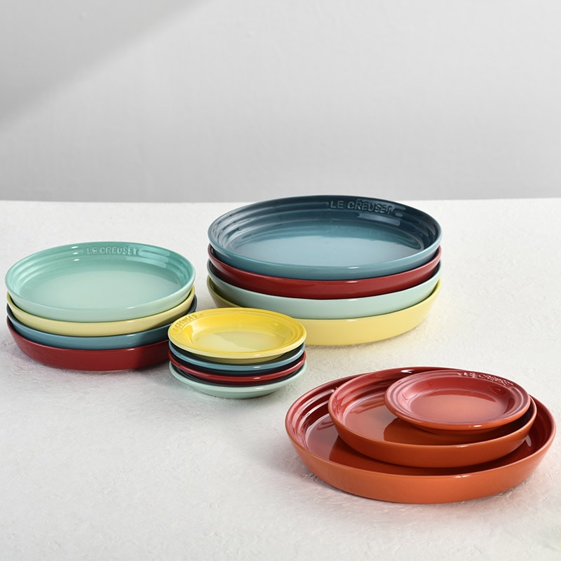 Le Creuset ル・クルーゼ ネオラウンドプレート 22cm 5枚入り NR-01702 