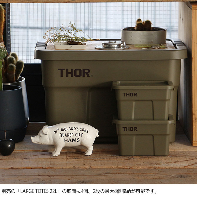 THOR  MINI TOTE WITH LID 