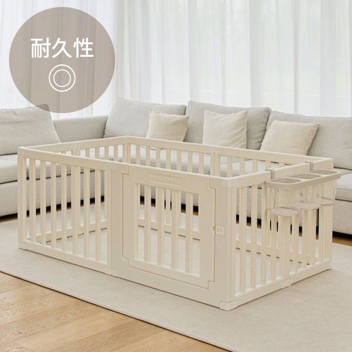 cocozari ハイタイプ ペットサークル 120×140cm 8枚 | 商品種別