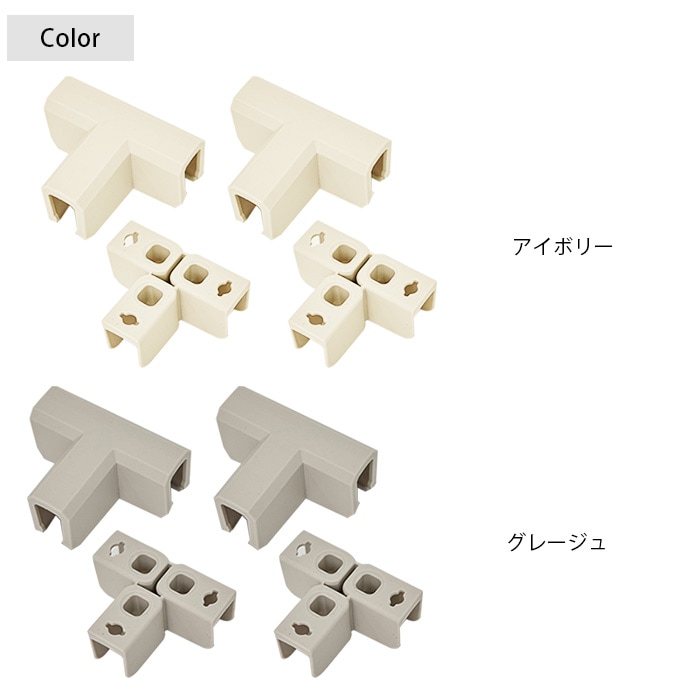 cocozari ハイタイプ ペットサークル 固定ホルダースタンド用3口2個