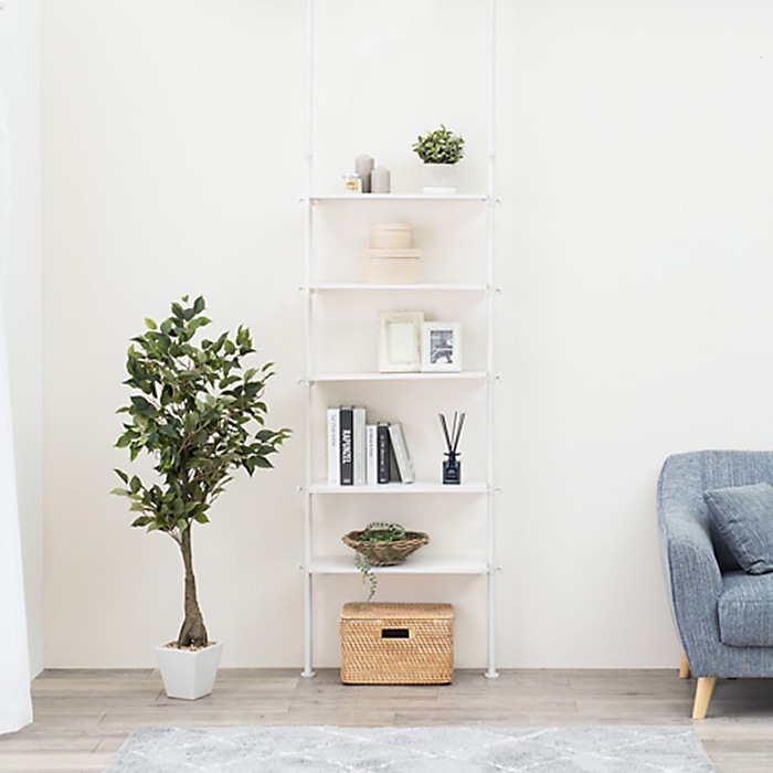 突っ張り 5段ラック セット 幅70cm | 商品種別,家具,ラック・シェルフ