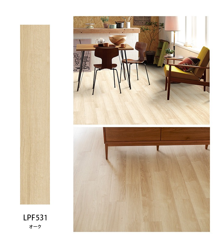 東リ LAY フローリング ピタフィー WOOD 6畳セット (15×90cm×72枚