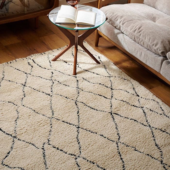 ジャーナルスタンダード　ファニチャー　ラグ JOURNAL STANDARD FURNITURE ジャーナルスタンダードファニチャー