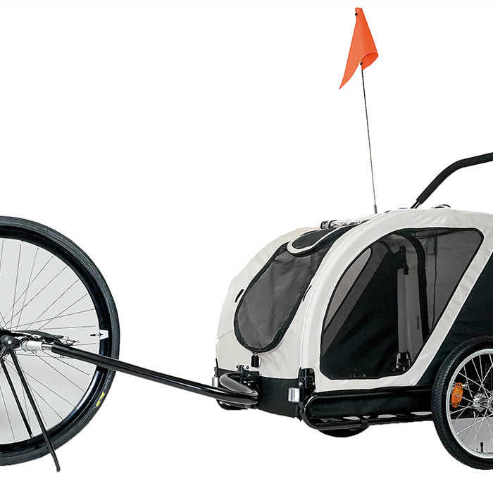 エアバギー ネストバイク バギー ペット キャリア ミルキーホワイト 犬