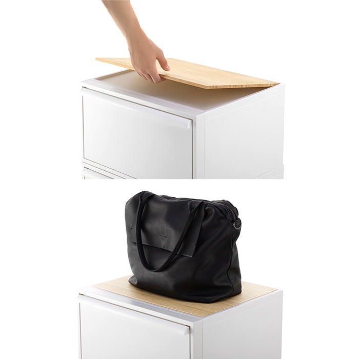 like-it ライクイット クローゼットシステム ワイド引き出し M 【単品