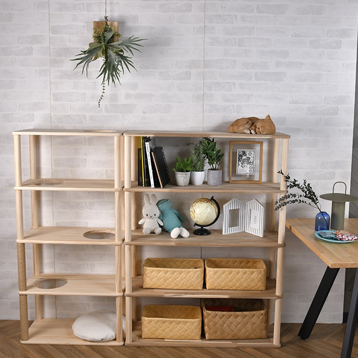 wonder shelf ワンダーシェルフ WSパイン棚板 17×300×900mm 穴あき