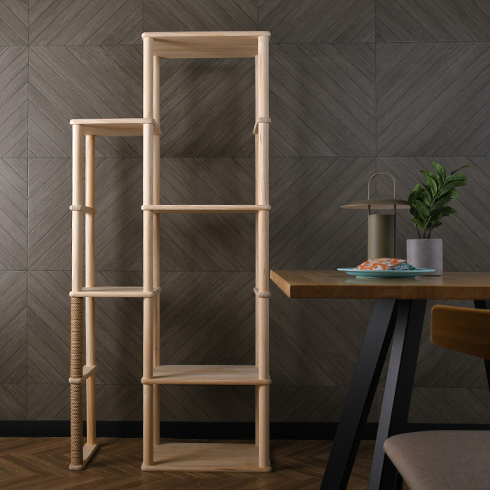 wonder shelf ワンダーシェルフ WSパイン丸ポール PP-300 単品 | 商品