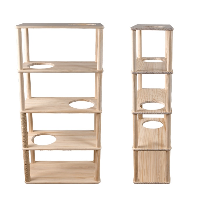 wonder shelf ワンダーシェルフ キャットタワーシェルフ 4段 幅60cm