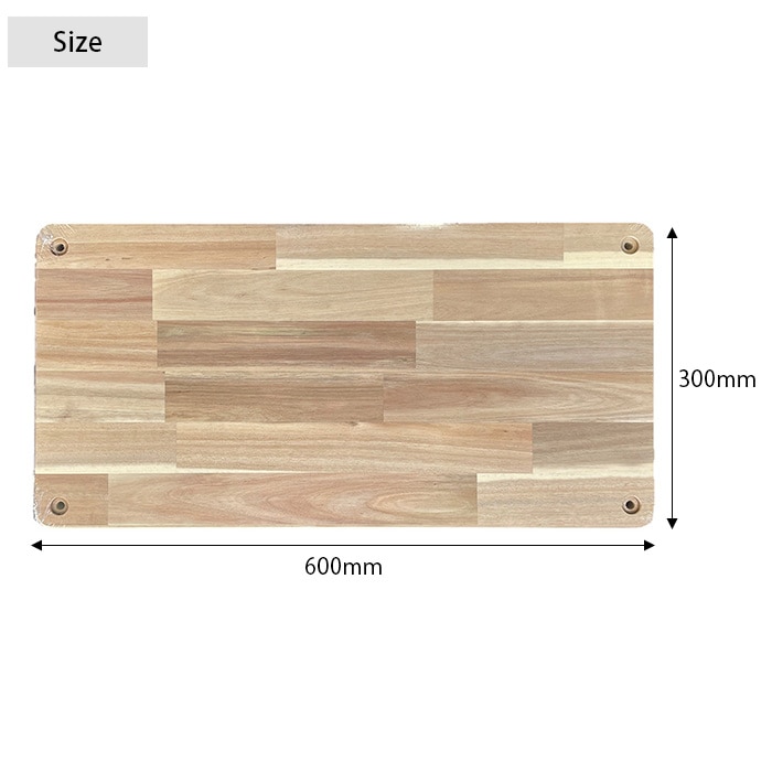 wonder shelf ワンダーシェルフ WSアカシア棚板 17×300×600mm 単品