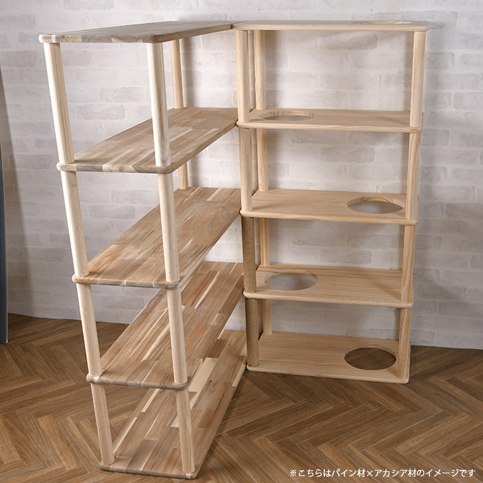wonder shelf ワンダーシェルフ WSアカシア棚板 17×300×750mm 単品
