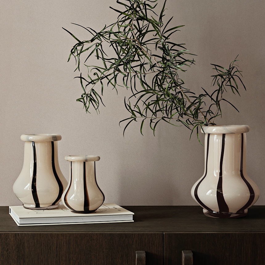 ferm LIVING ファームリビング Riban リバン 北欧 花瓶 フラワーベース
