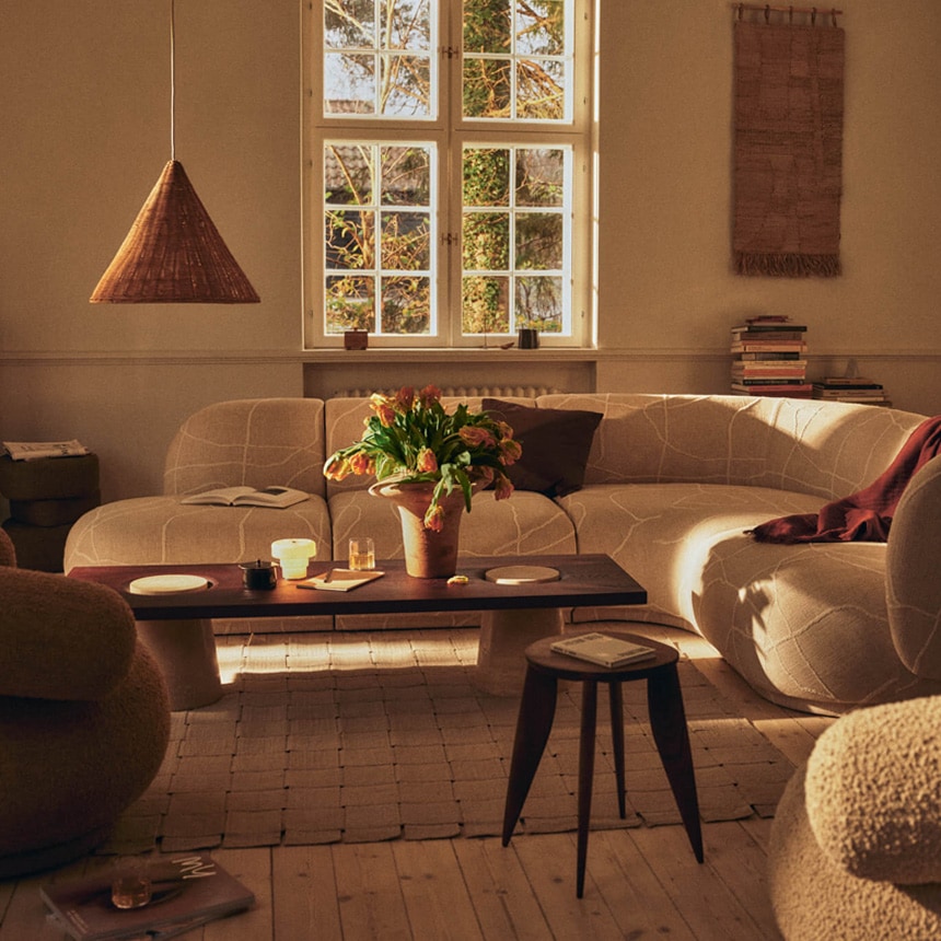 ferm LIVING ファームリビング Feve サイドテーブル 北欧 家具