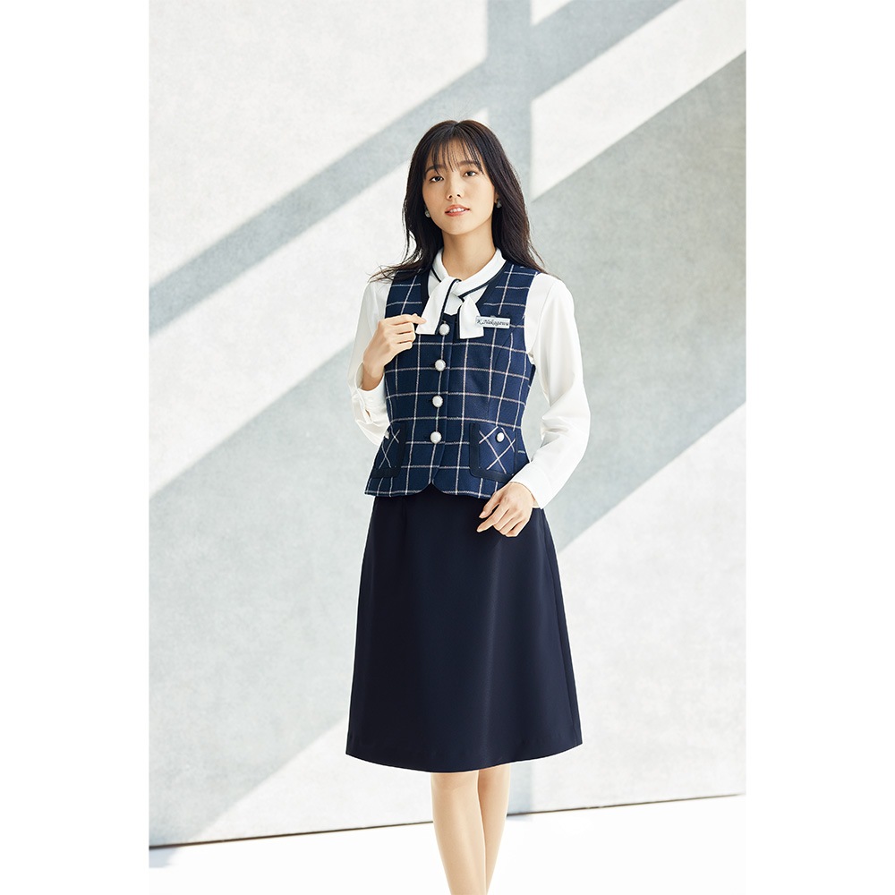 アンジョア en joie 長袖ブラウス 01232 レディース ユニフォーム