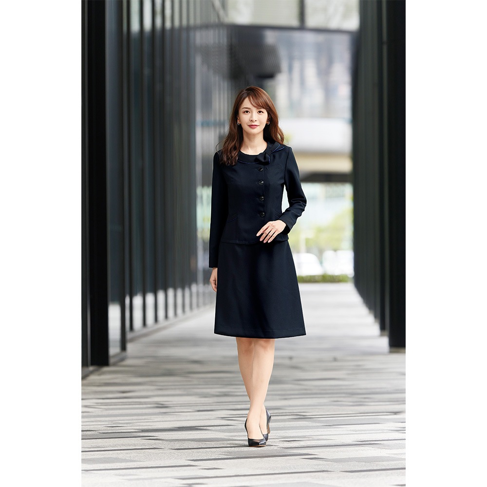 アンジョア en joie 長袖オーバーブラウス 26603 レディース