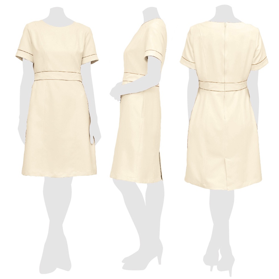 エステサロンのために作られた エレガントなユニフォーム 【e-3079】