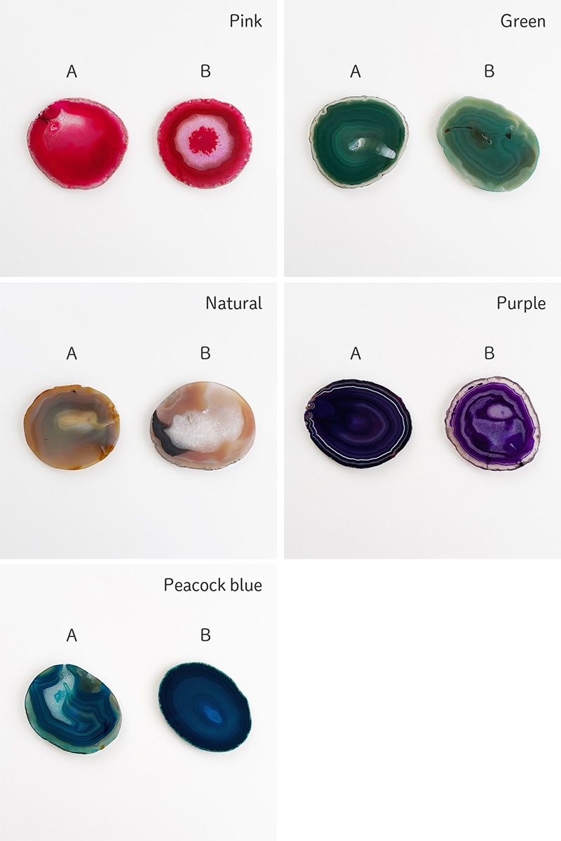 amabro アマブロ クリスタルコースター メノウ 天然石｜【Unmaison