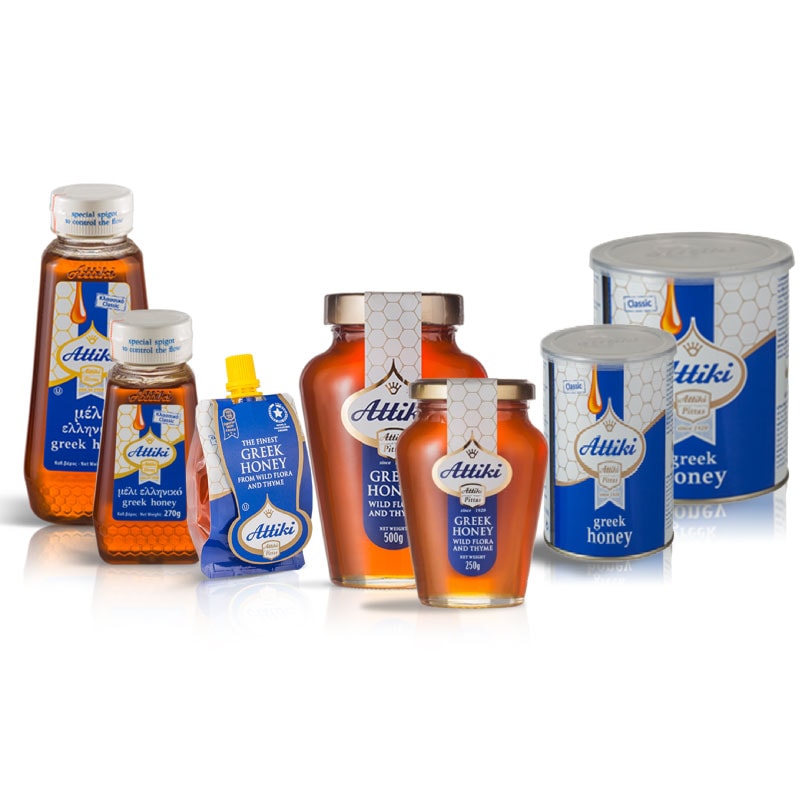 ギリシャ産アッティキ100%天然ハチミツ