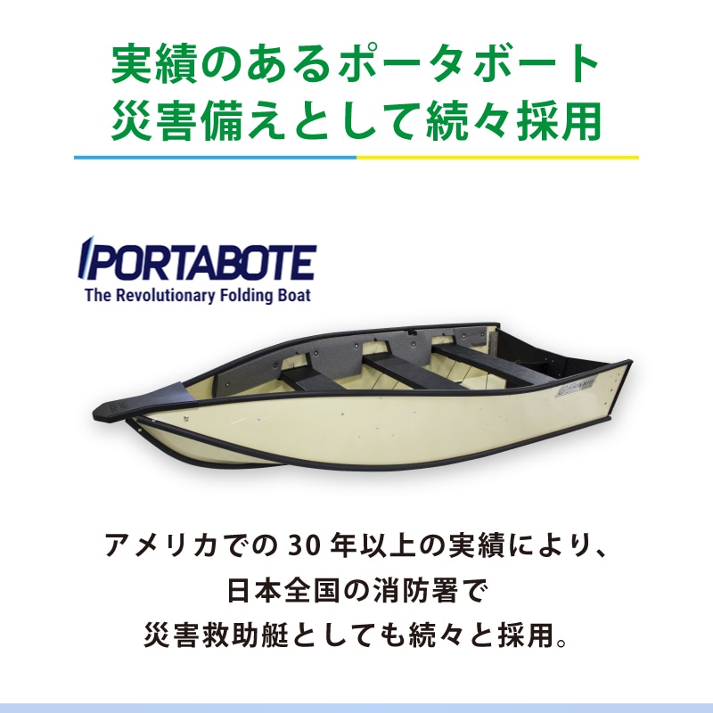 災害備えとして、災害救助艇として続々採用