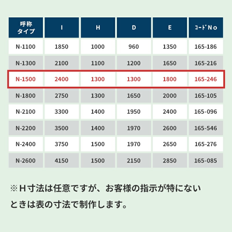 Nシリーズ スパンカー N-1500 セールカラー紺　白