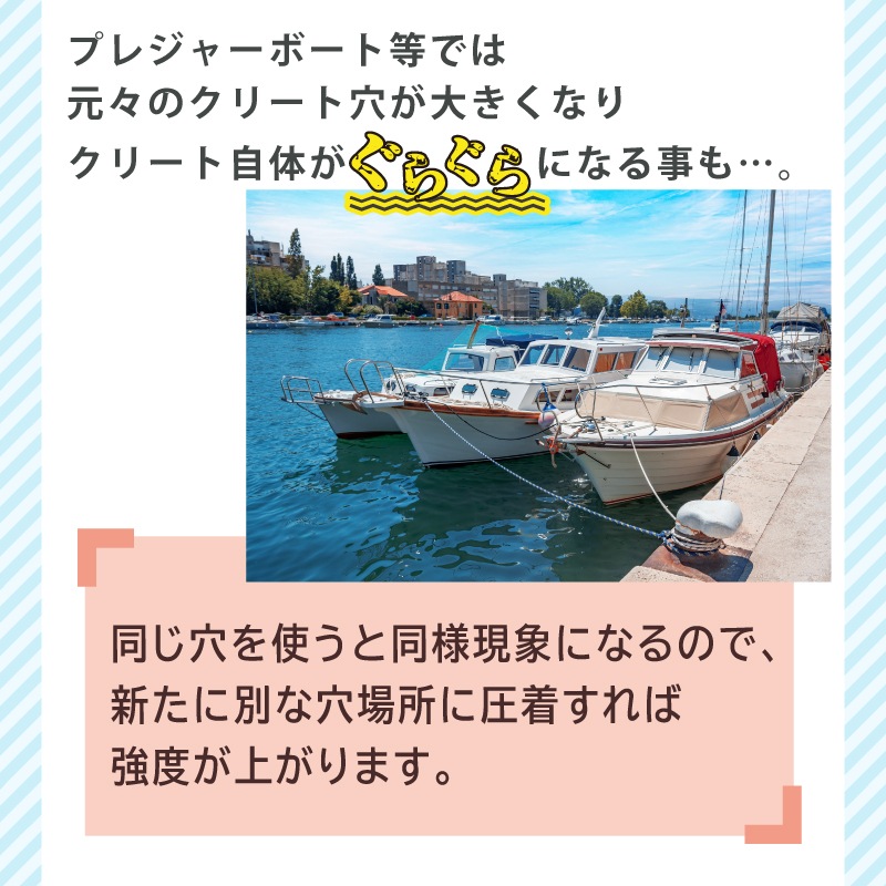 プレジャーボートの強度確保方法