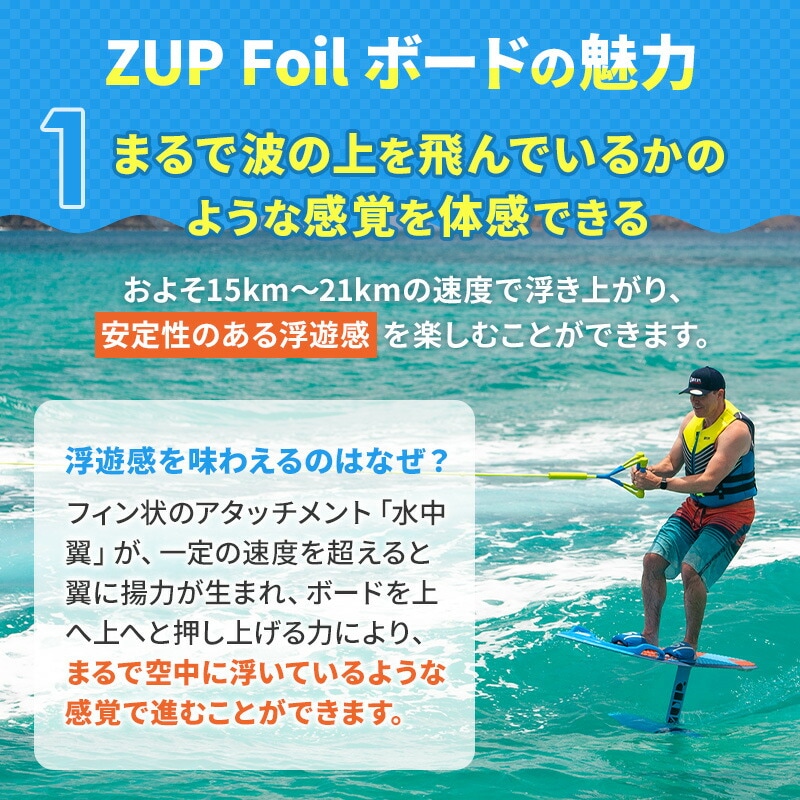 ZUP ザップ DoMore + Foil ボード ロープセットの魅力