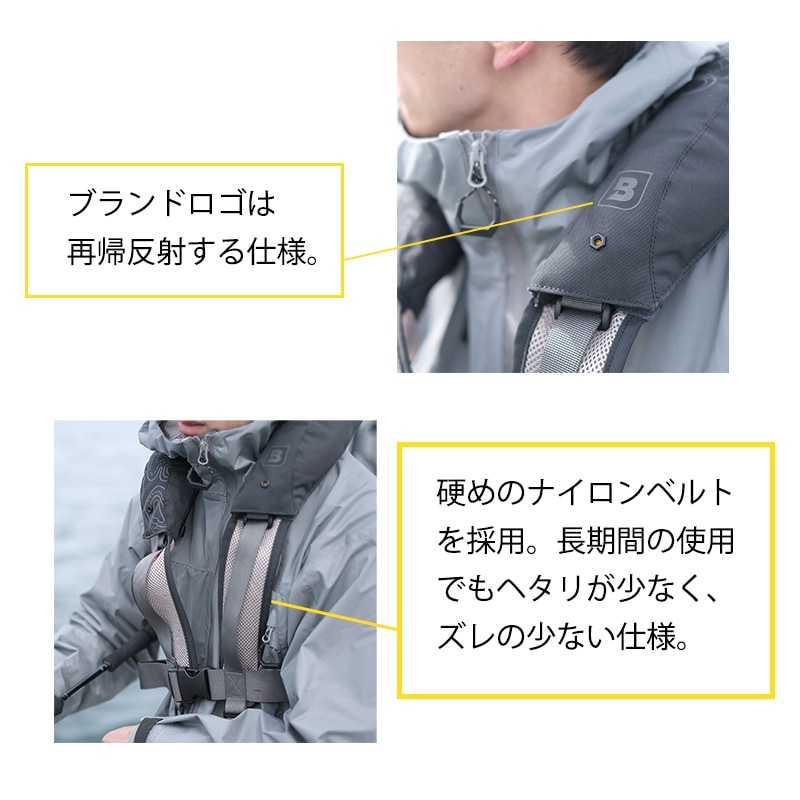 BLUESTORM Re モーゲット（BSJ-8330RS）・自動膨張式