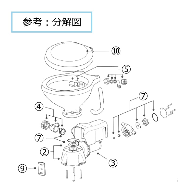 分解図