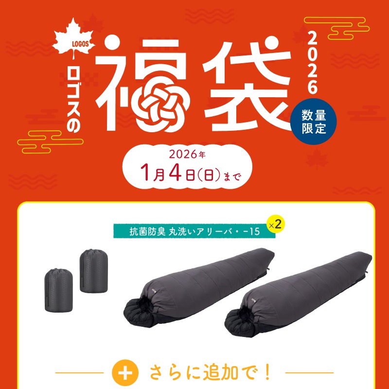 2026年ロゴスの福袋 アリーバまくらセット1