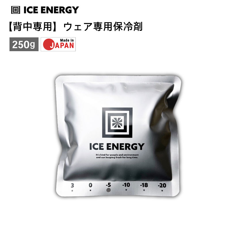 ICE ENERGY 【背中専用】アイスエナジー ウェア用アルミソフトケース