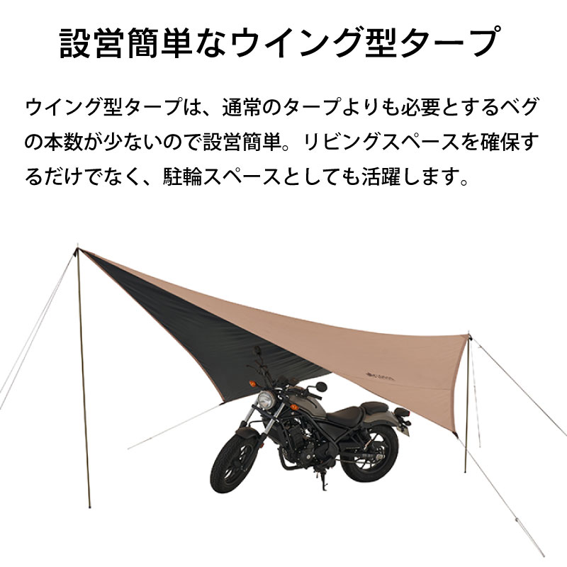 LOGOS ロゴスTradcanvas ソーラーツーリングタープ