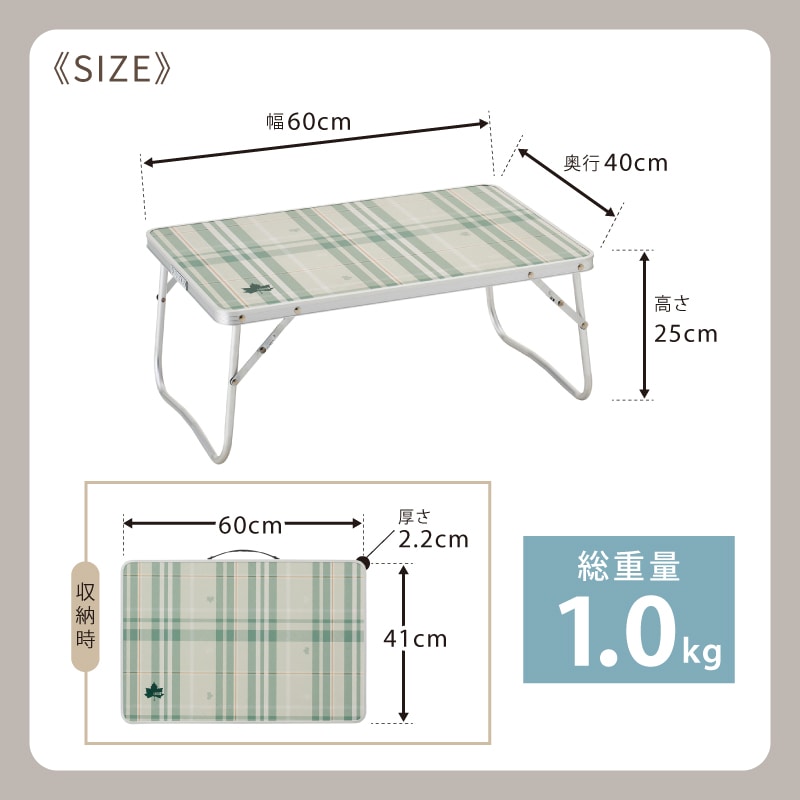 ソリッドローテーブル 6040