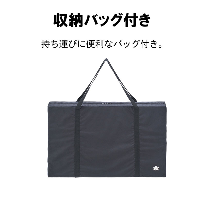 持ち運びに便利な収納バッグ付き