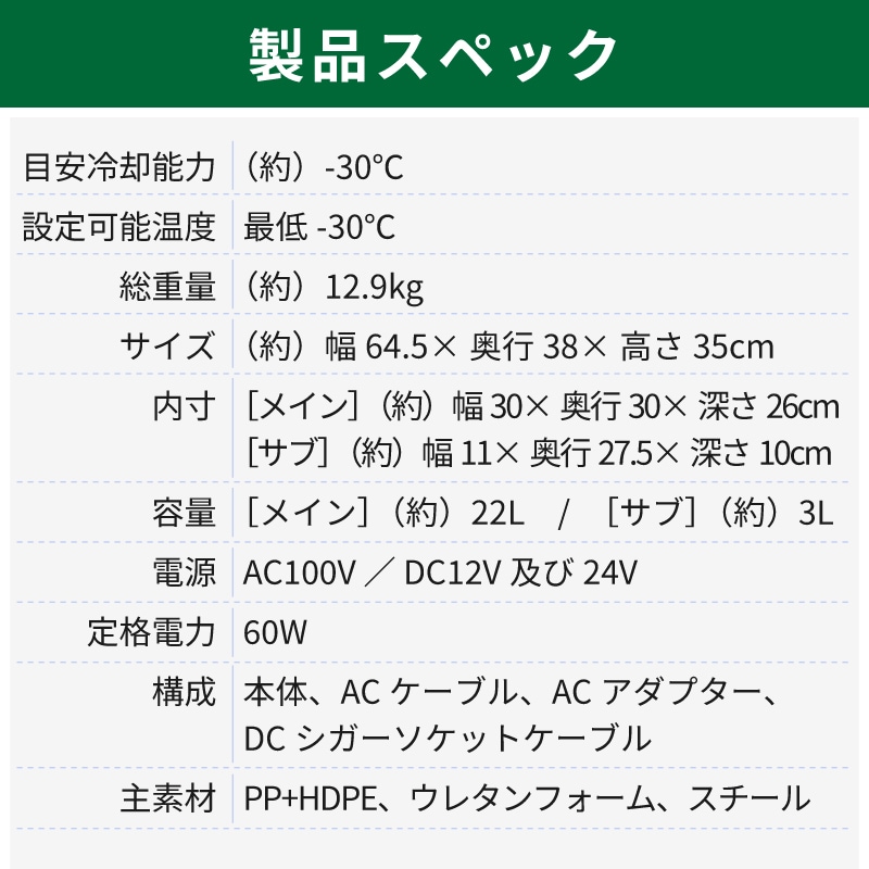 製品スペック