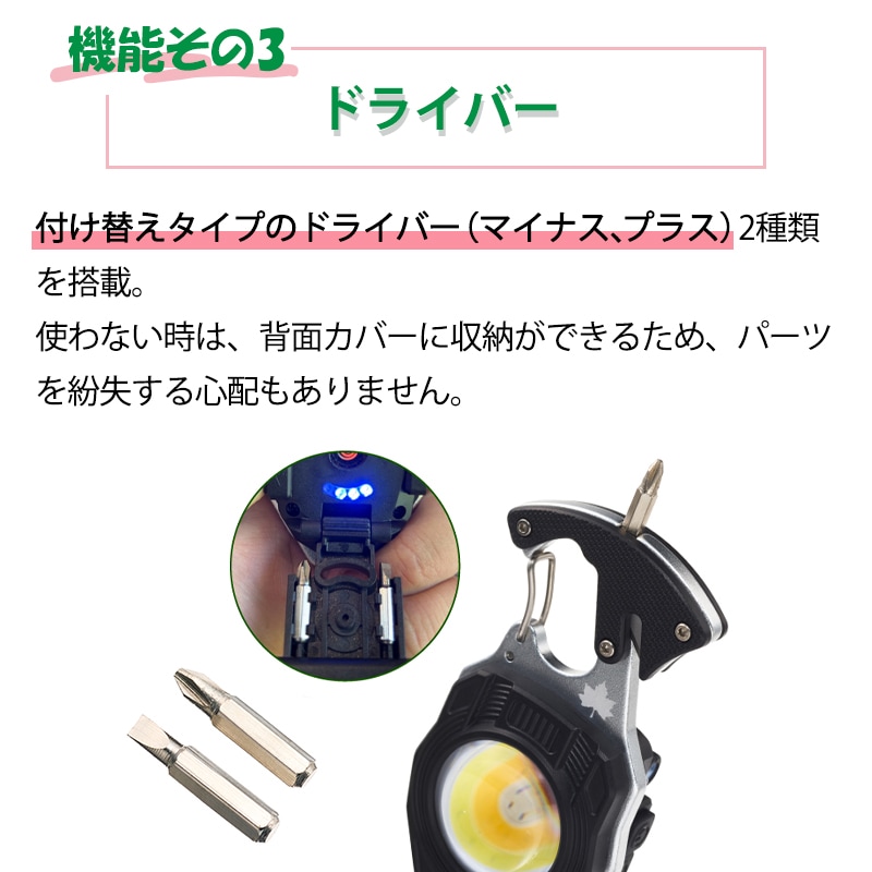 機能その3　ドライバー
