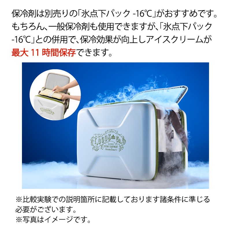 別売りの「氷点下パック-16℃」がおすすめ