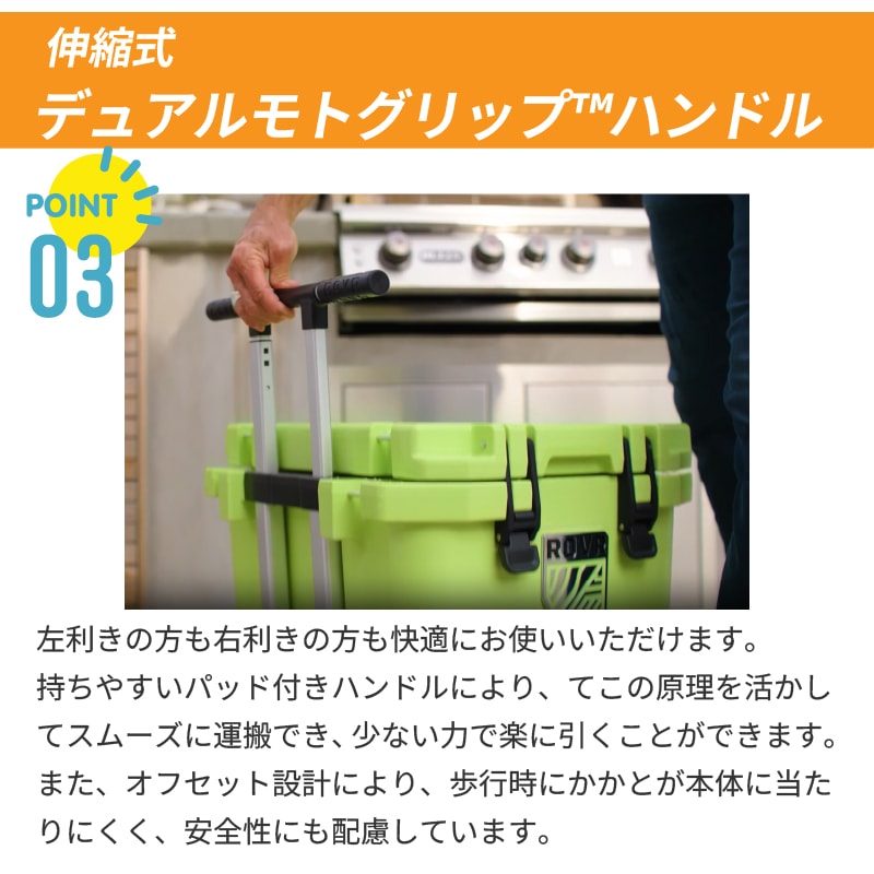 デュアル元グリップハンドル