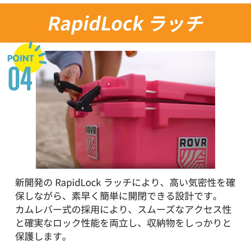 RapidLockラッチ