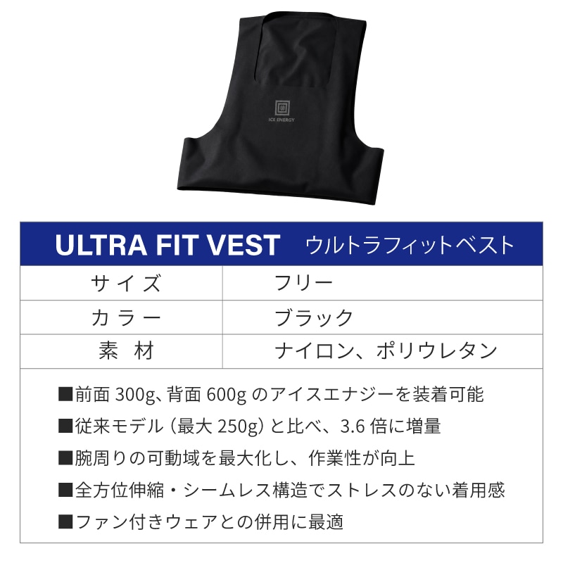 ウルトラフィットベスト詳細