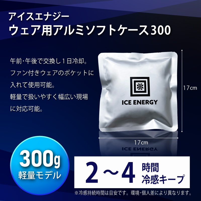 アイスエナジー　ウェア用アルミソフトケース300