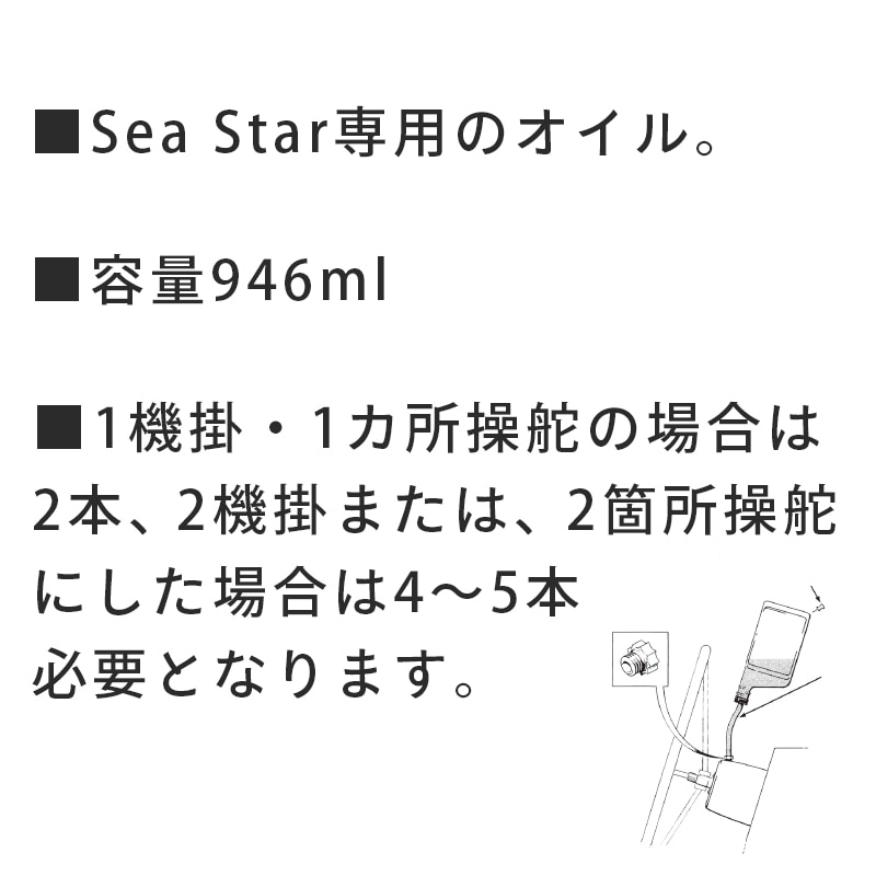 SeaStar 操舵OIL HA5430
