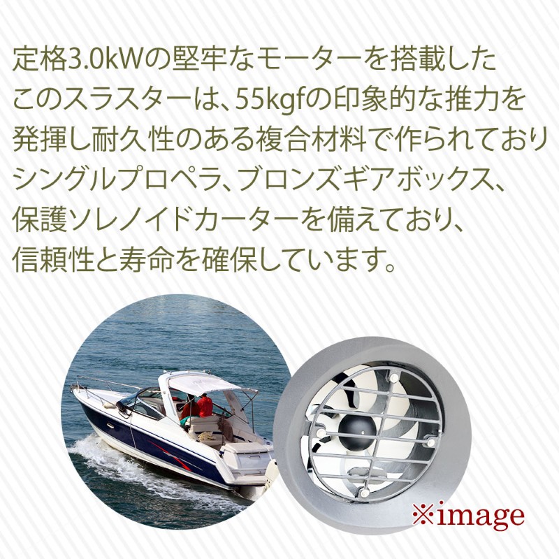 QUICK（クイック） スラスタ BTQ185-55 24V