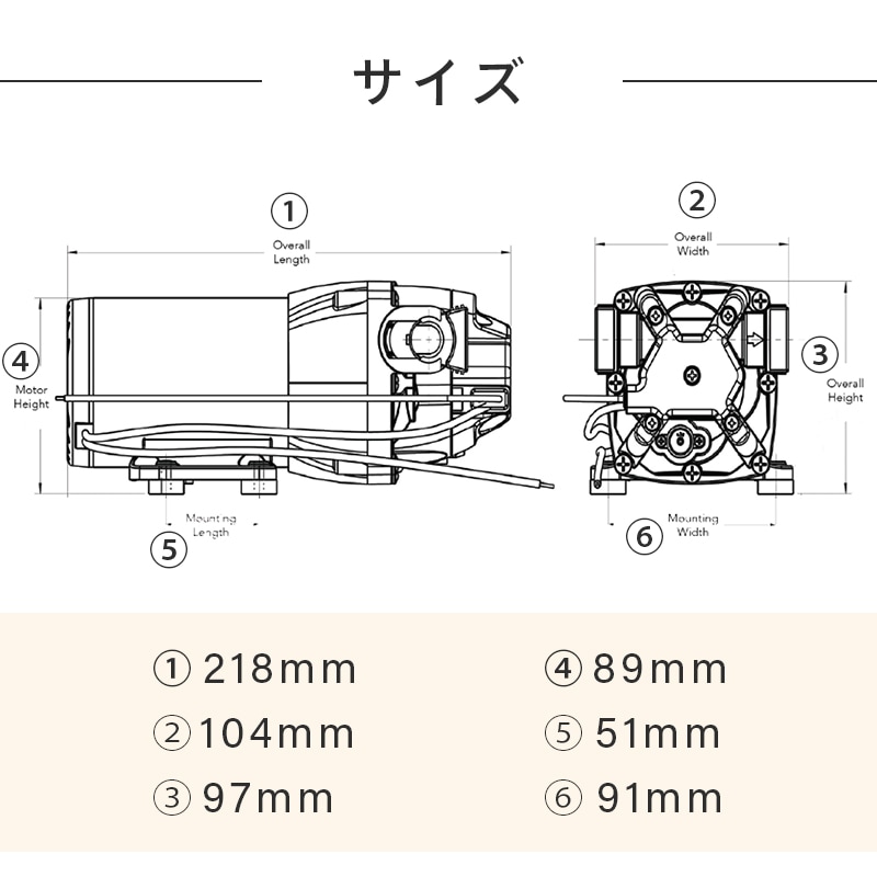 JABSCO ジャブスコ プレッシャーポンプ パーマックスHD3 12V