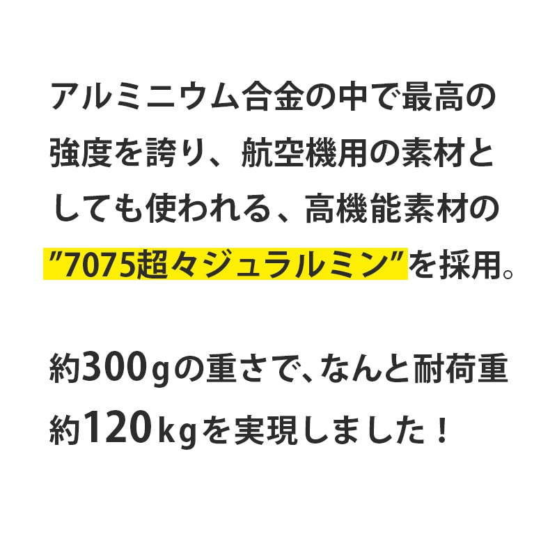  アルミニウム合金の中で最高の純度を誇る航空機用の素材です 