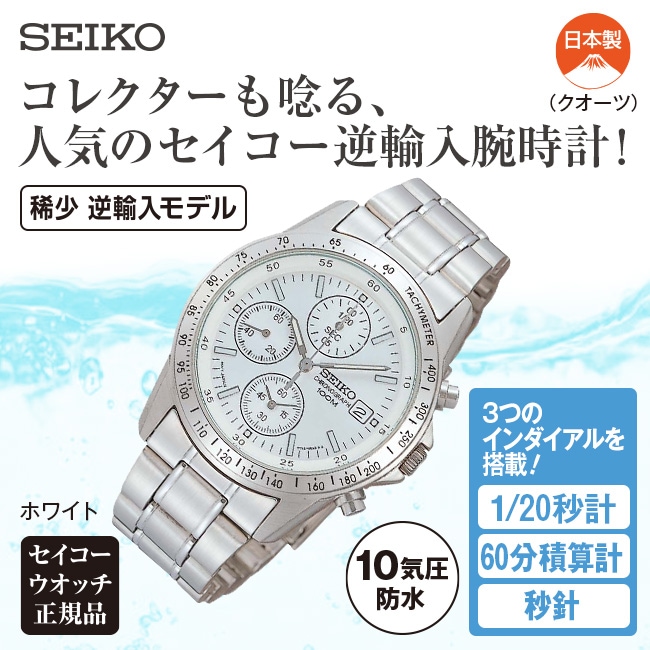 SEIKO/セイコー クロノグラフ(海外モデル) (SZER009)【通常】｜新聞 