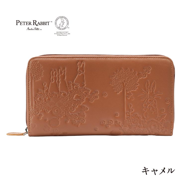ピーターラビット™ スマホが入る本革長財布【通常】｜nihonchokuhan