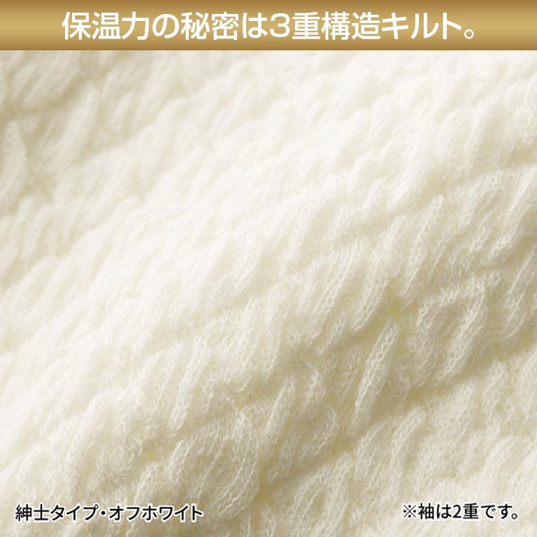 健康肌着 ひだまり陽（ひなた） 婦人長袖インナー 【通常