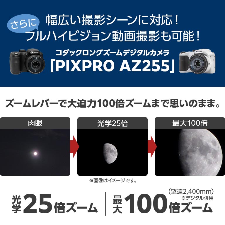 コダックデジタルカメラ PIXPRO AZ255 特別セット 【通常